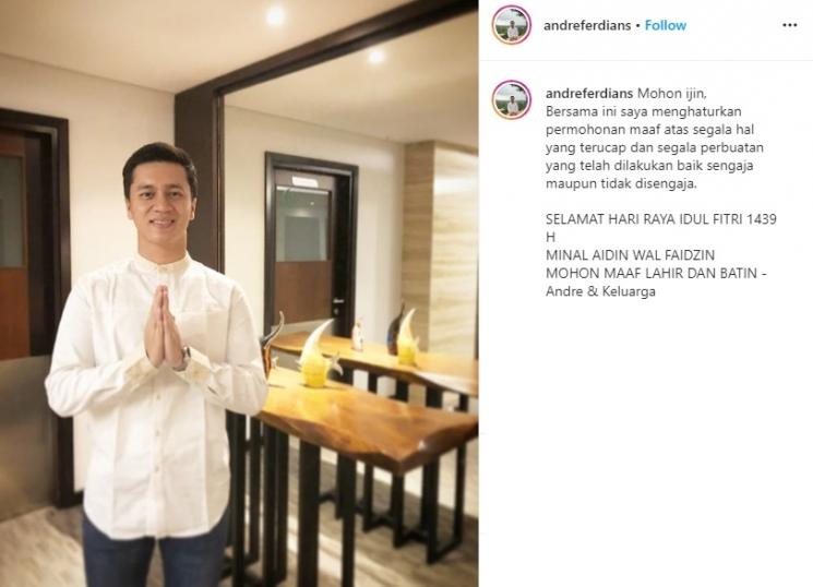 Andre Ferdiansyah (Instagram/@andreferdians)