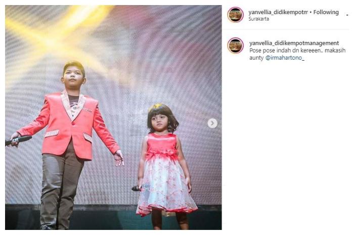 Anak Didi Kempot warisi bakat ayahnya. (Instagram/@yanvellia_dkmanagement)