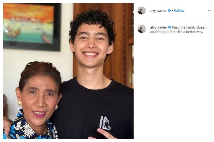 Potret Alvy Xavier. (Instagram/@alvy_xavier)