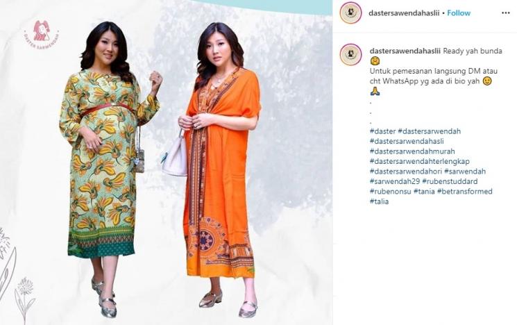 Bisnis Sarwendah (Instagram/dastersarwendahasli)