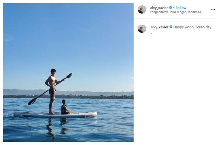 Potret Alvy Xavier. (Instagram/@alvy_xavier)
