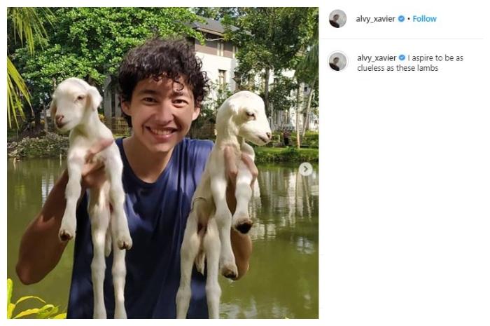 Potret Alvy Xavier. (Instagram/@alvy_xavier)