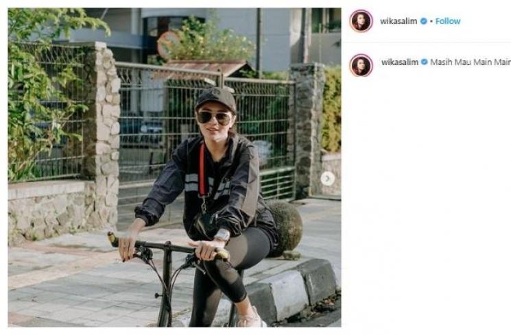 Wika Salim. (Instagram/@wikasalim)