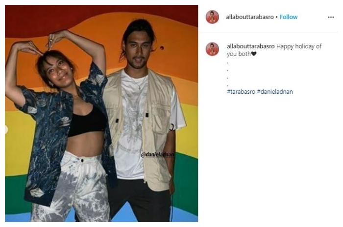 Tara Basro dan Daniel Adnan. (Instagram/@allaboutarabasro)