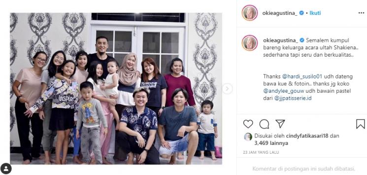 Ultah putri Okie Agustina (Instagram/@okieagustina_)