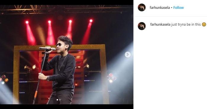 Fari Hugo, putra sulung Ian Kasela. (Instagram/@farhunkasela)