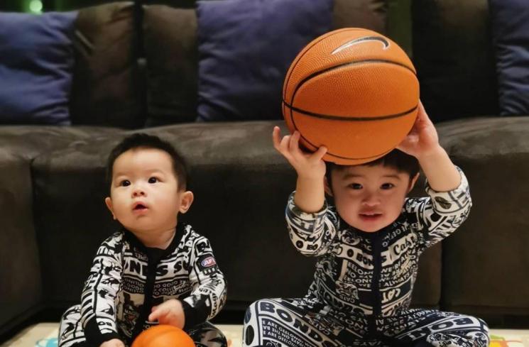 Anak Sandra Dewi, Raphael Moeis dan Mikhael Moeis. (Insatagram/@sandradewi88)