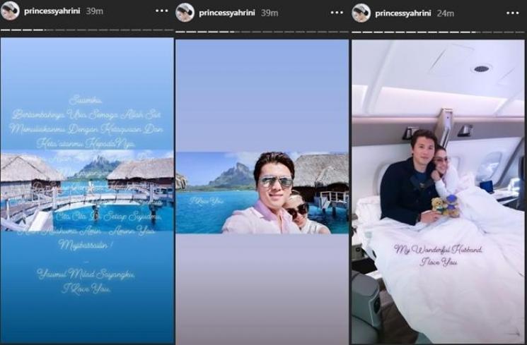 Reino Barack ulang tahun (Instagram @princessyahrini)
