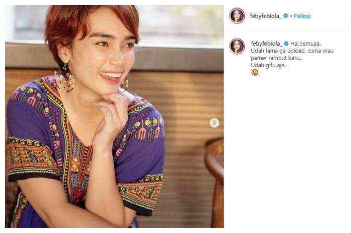 Feby Febiola. (Instagram/@febyfebiola_)