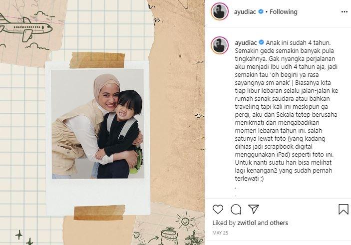 Dia Sekala Bumi. (Instagram/@ayudiac)