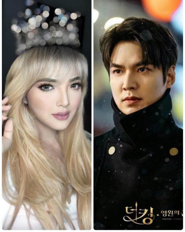 Ashanty dan Lee Min Ho (Instagram/@ashanty_ash)