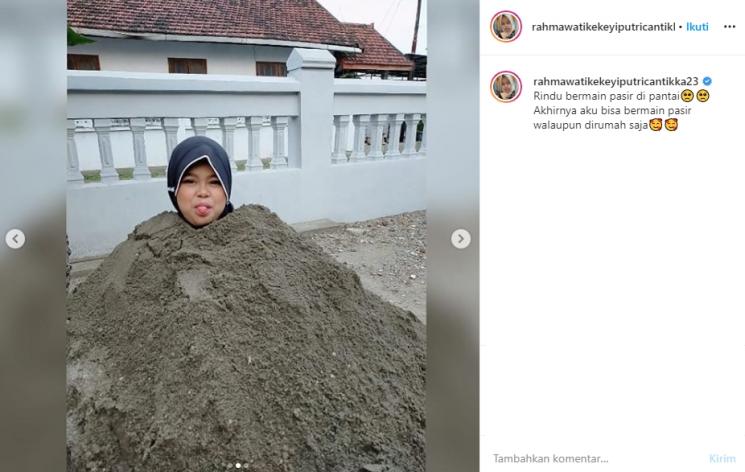 Kekeyi (Instagram/@rahmawatikekeyiputricantikka23)