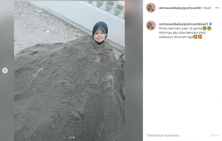 Kekeyi (Instagram/@rahmawatikekeyiputricantikka23)