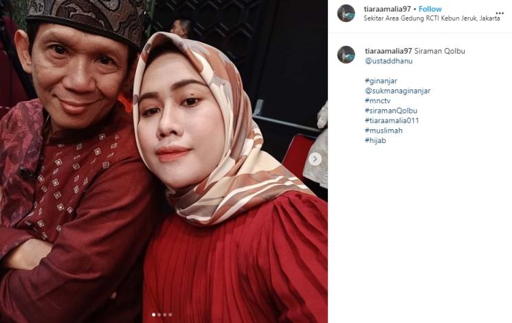 Tiara Amalia dan Ginanjar (Instagram/@tiaraamalia97)