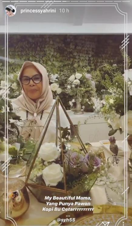 Ultah Reino Barack (Instagram/@princessyahrini)