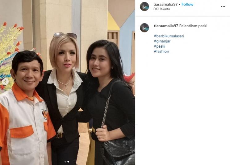 Tiara Amalia dan Ginanjar (Instagram/@tiaraamalia97)