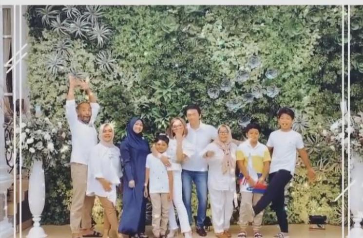 Ultah Reino Barack (Instagram/@princessyahrini)