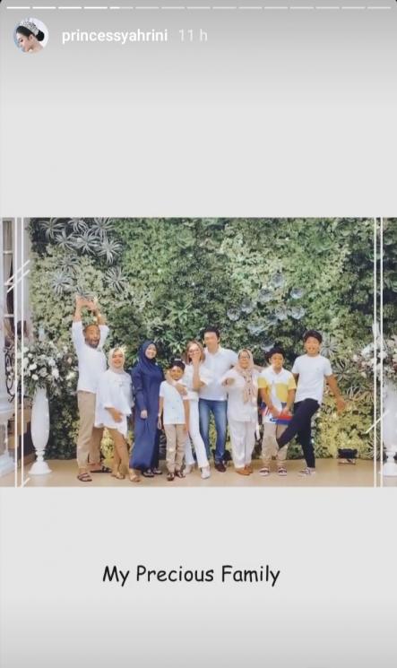 Ultah Reino Barack (Instagram/@princessyahrini)