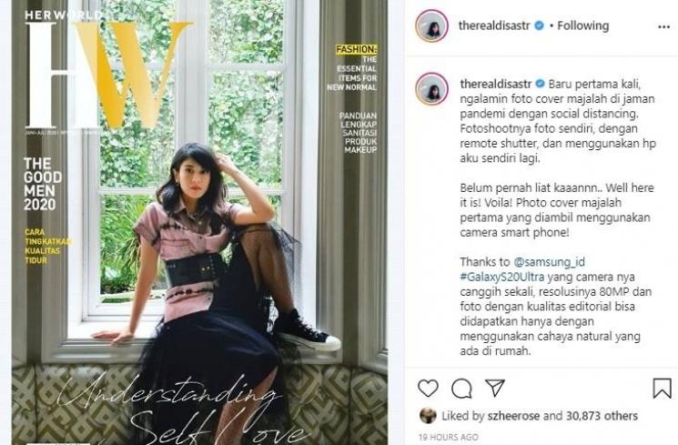 Dian Sastrowardoyo. (Instagram/@therealdisastr)