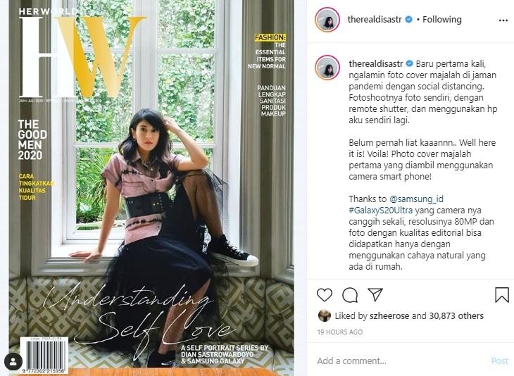 Dian Sastrowardoyo. (Instagram/@therealdisastr)