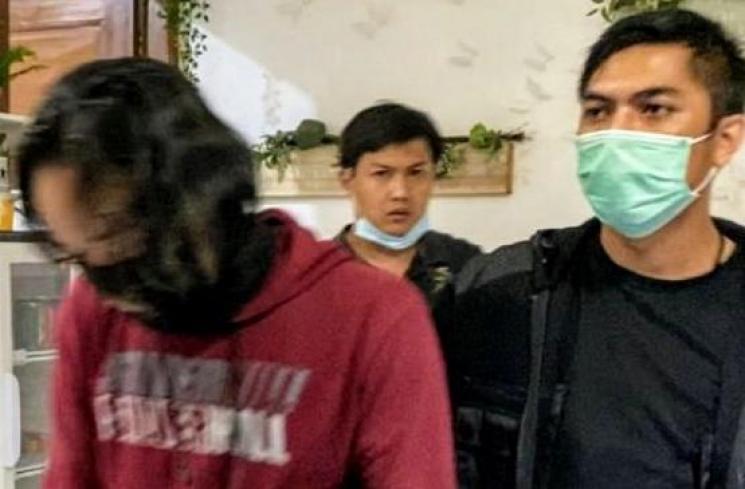 Pemasok narkoba Ridho Ilahi ditangkap polisi. (Suara.com)