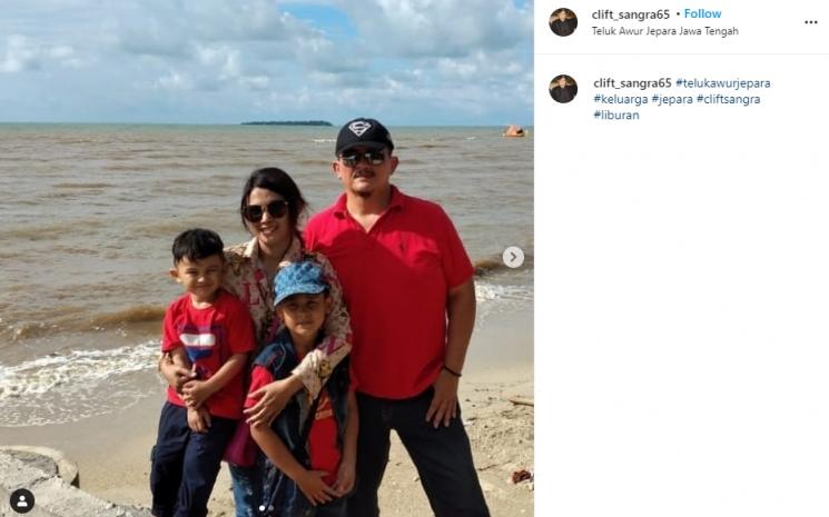 Potret baru Clift Sangra. (Instagram/@clift_sangra65)