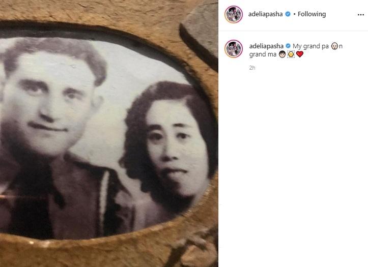 Kakek dan nenek Adelia Pasha. (Instagram/@adeliapasha)