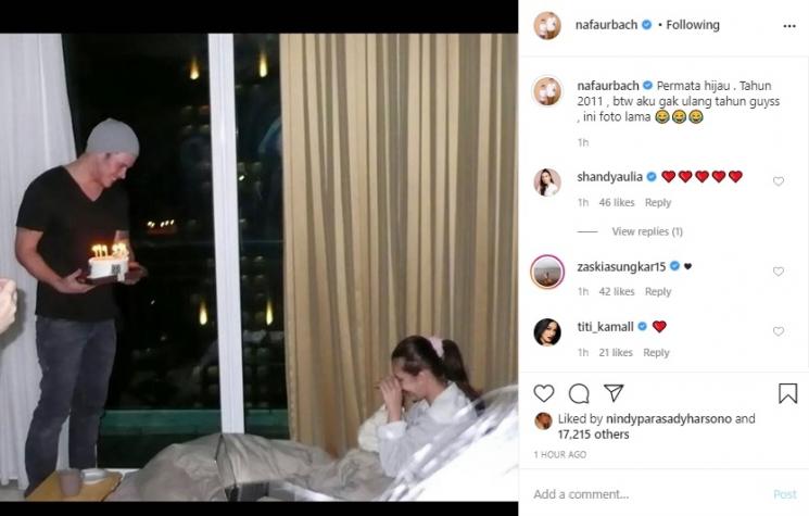 Foto jadul Nafa Urbach dan Zack Lee. (Instagram/@nafaurbach)