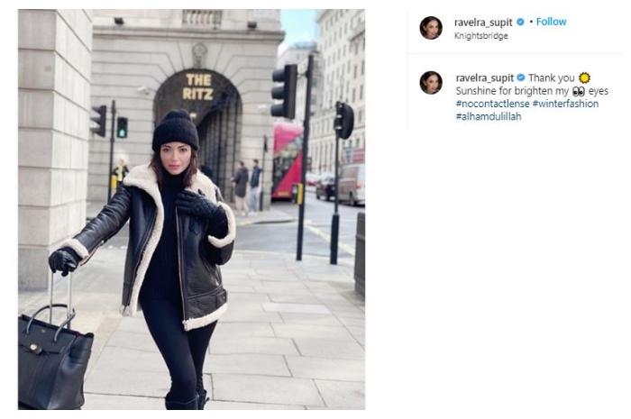 Potret cantik Ravelra Supit. (Instagram/@ravelra_supit)