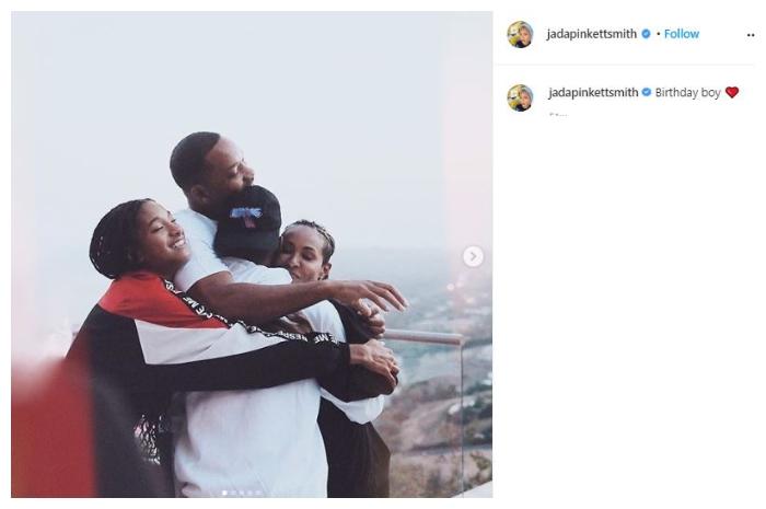Potret harmonis keluarga Will Smith. (Instagram/@jadapinkettsmith)