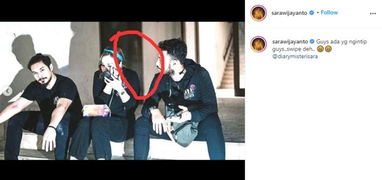 Sara Wijayanto perlihatkan penampakan. (Instagram/@sarawijayanto)