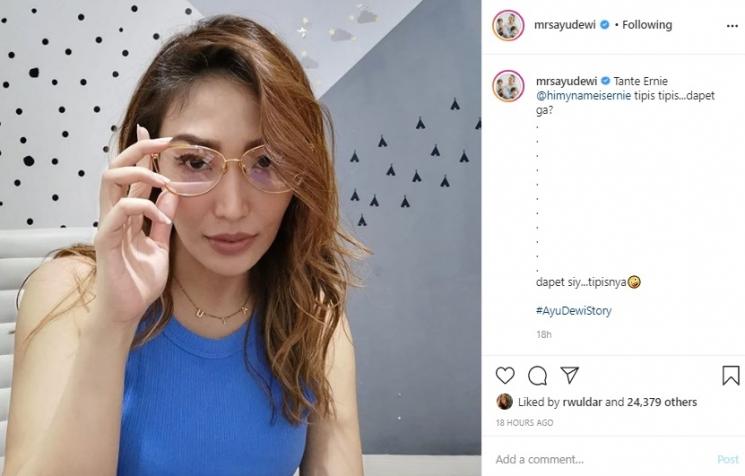 Ayu Dewi. (Instagram/@mrsayudewi)