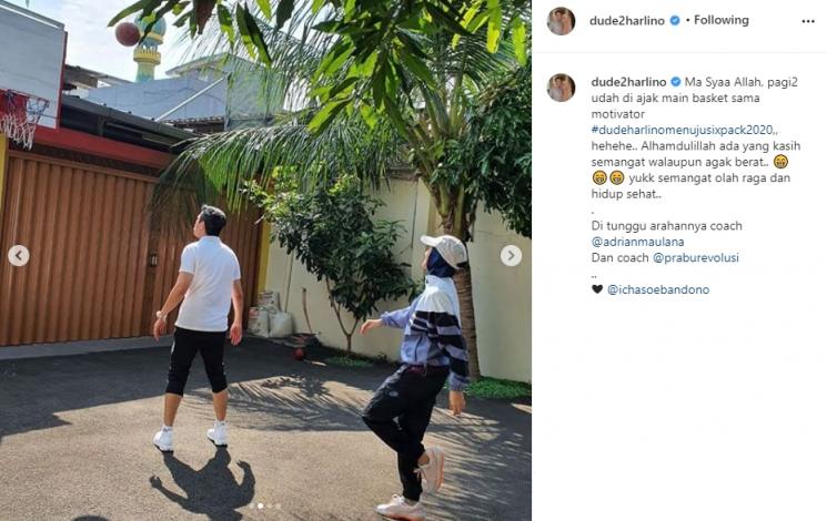 Dude Harlino dan Alyssa Soebandono. (Instagram/@dude2harlino)
