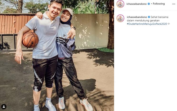 Dude Harlino dan Alyssa Soebandono. (Instagram/@dude2harlino)