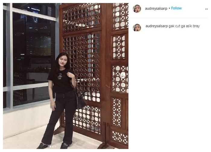 Audrey Salsabila. (Instagram/@audreysalsapr)