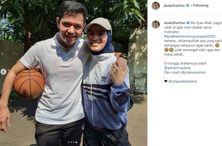 Dude Harlino dan Alyssa Soebandono. (Instagram/@dude2harlino)
