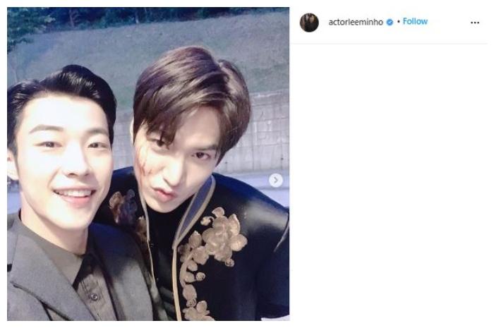 Woo Do Hwan dan Lee Min Ho. (Instagram/@actorleeminho)