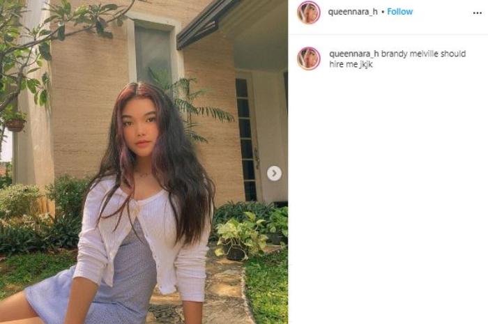 Quennara, putri Liza Natalia. (Instagram/@queennara_h)