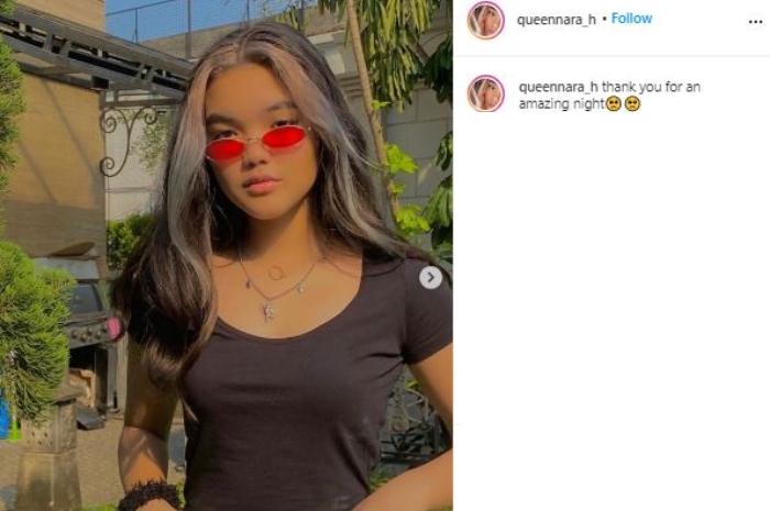 Quennara, putri Liza Natalia. (Instagram/@queennara_h)
