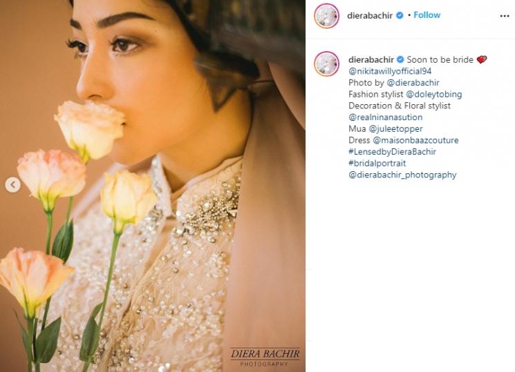 Pemotretan Nikita Willy. (Instagram/@dierabachir)
