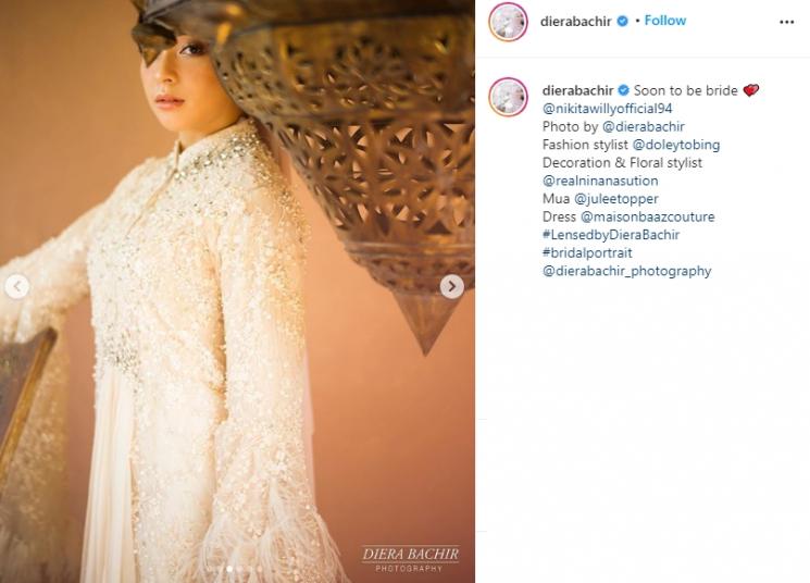 Pemotretan Nikita Willy. (Instagram/@dierabachir)