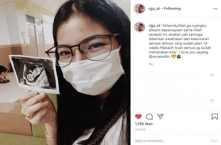 Momen pernikahan Rijja Abbas 'Butiran Debu' yang baru diekspos (Instagram @rijja_id)