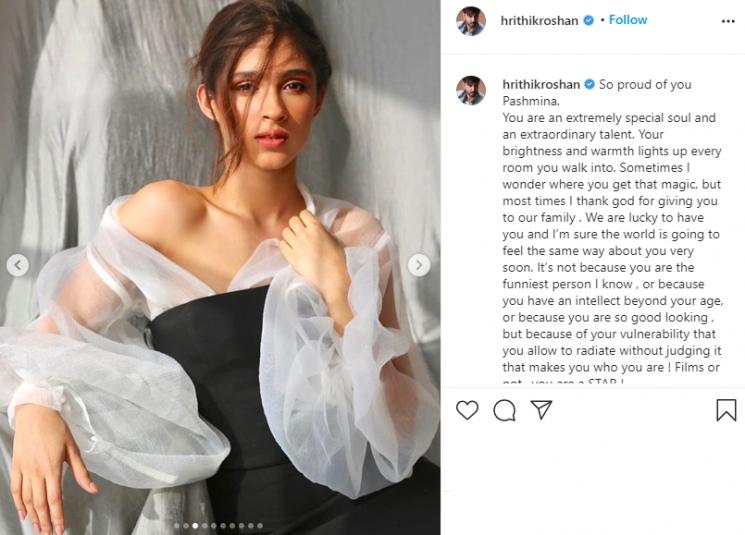 Pashmina Roshan (Instagram/@hrithikroshan)