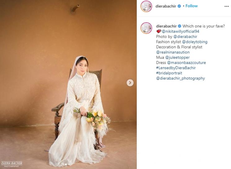 Pemotretan Nikita Willy. (Instagram/@dierabachir)