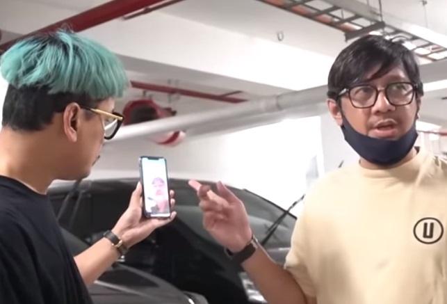 Andre Taulany panik dituduh menghilangkan mobil mewah Uya Kuya. [capture YouTube] 