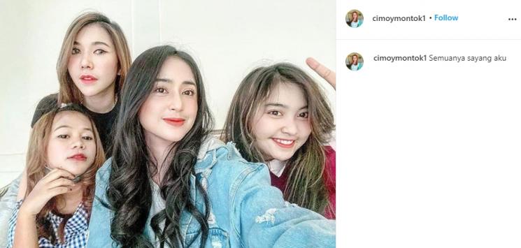 Transformasi Cimoy Montok. (Instagram/@cimoymontok1)