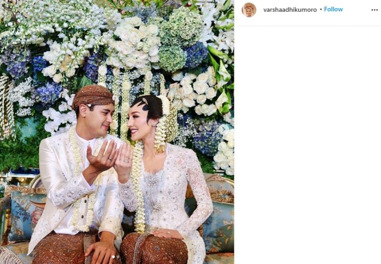 Varsha Strauss dan Panji Trihatmodjo. (Instagram/@varshaadhikumoro)