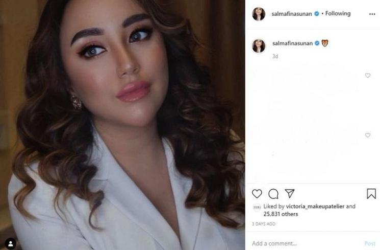 Salmafina Sunan  (Instagram @salmafinasunan)