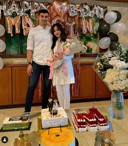 Ali Syakieb dan Margin Winaya. (Instagram/@marginw)