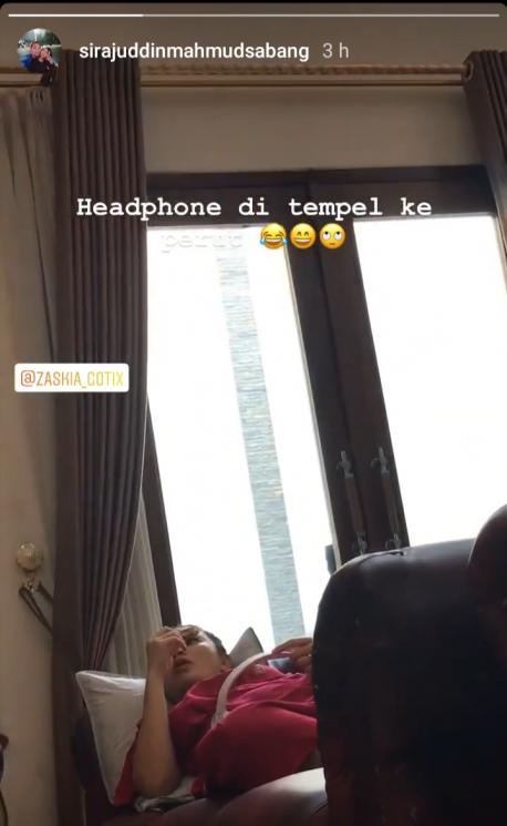 Zaskia Gotik dan Sirajuddin Mahmud Sabang (Instagram/@sirajuddinmahmudsabang)
